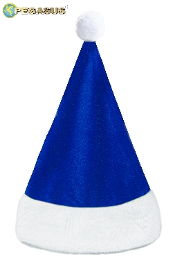 CAPPELLO NATALE CINIGLIA BLU